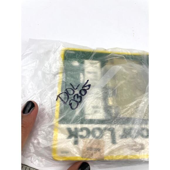 VTG Lot Of 3 Home Protection Flip Over Door Lock Double Lock Swing Lock 1980s - Picture 7 of 7